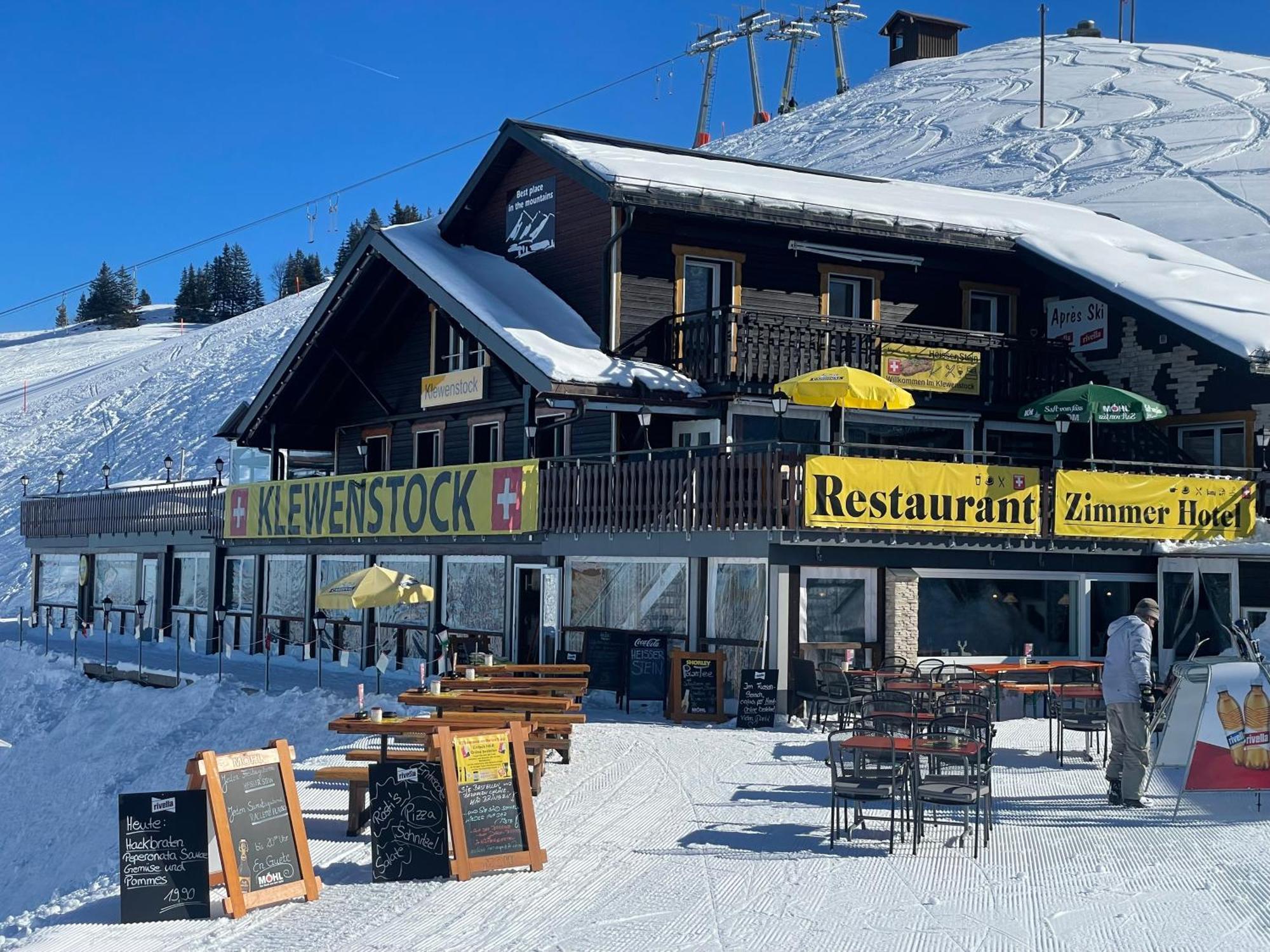 Klewenalp Ausflugs-Ski-Pistenhotel Klewenstock بيكنريد المظهر الخارجي الصورة