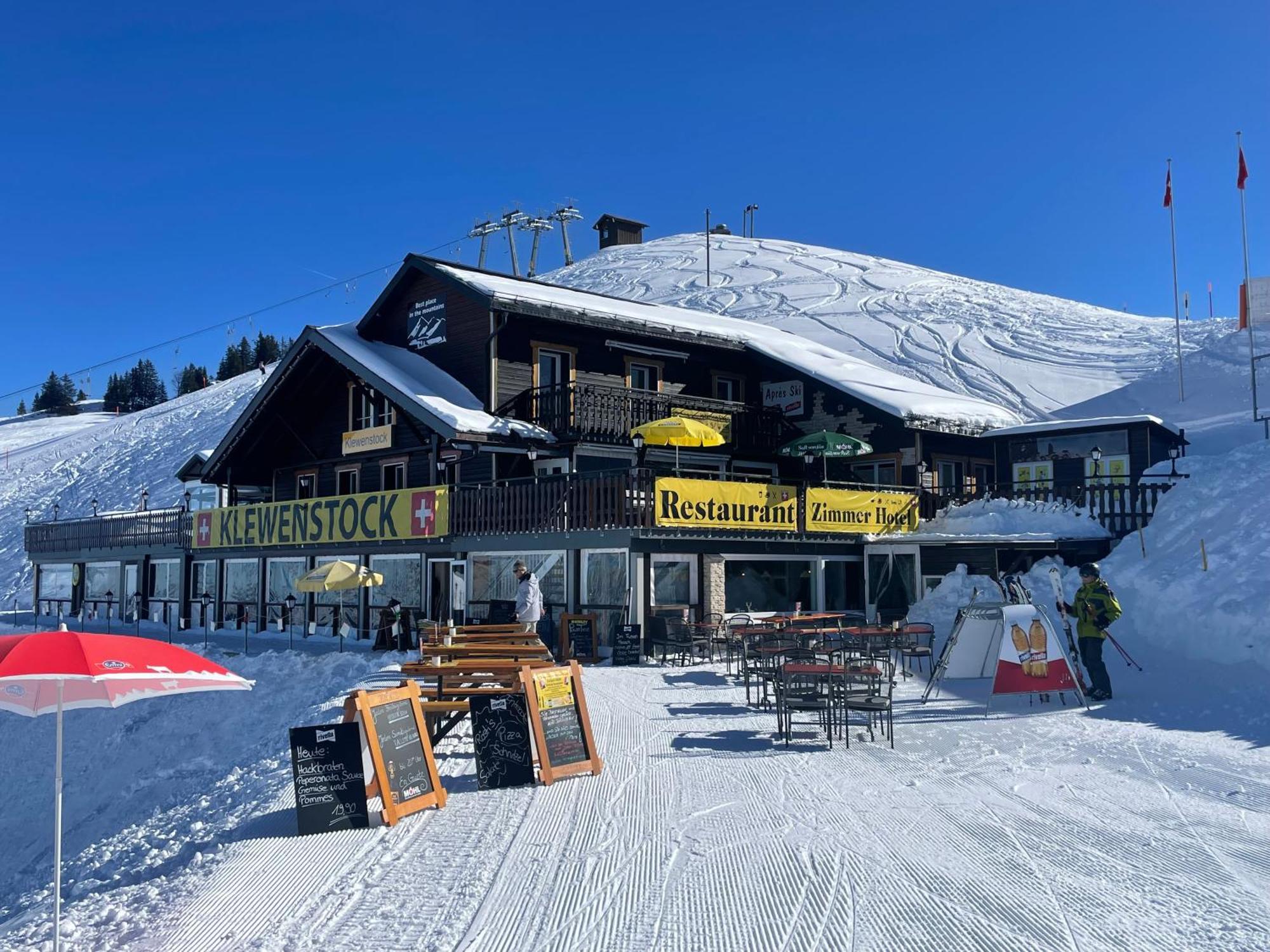 Klewenalp Ausflugs-Ski-Pistenhotel Klewenstock بيكنريد المظهر الخارجي الصورة